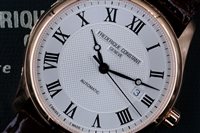 Fabriano - Piazza del Comune 25 - Reloj Frederique Constant Hombre Classics Art Deco in Acero chapado en oro rosa FC-303MC5B4 - FC-303MC5B4